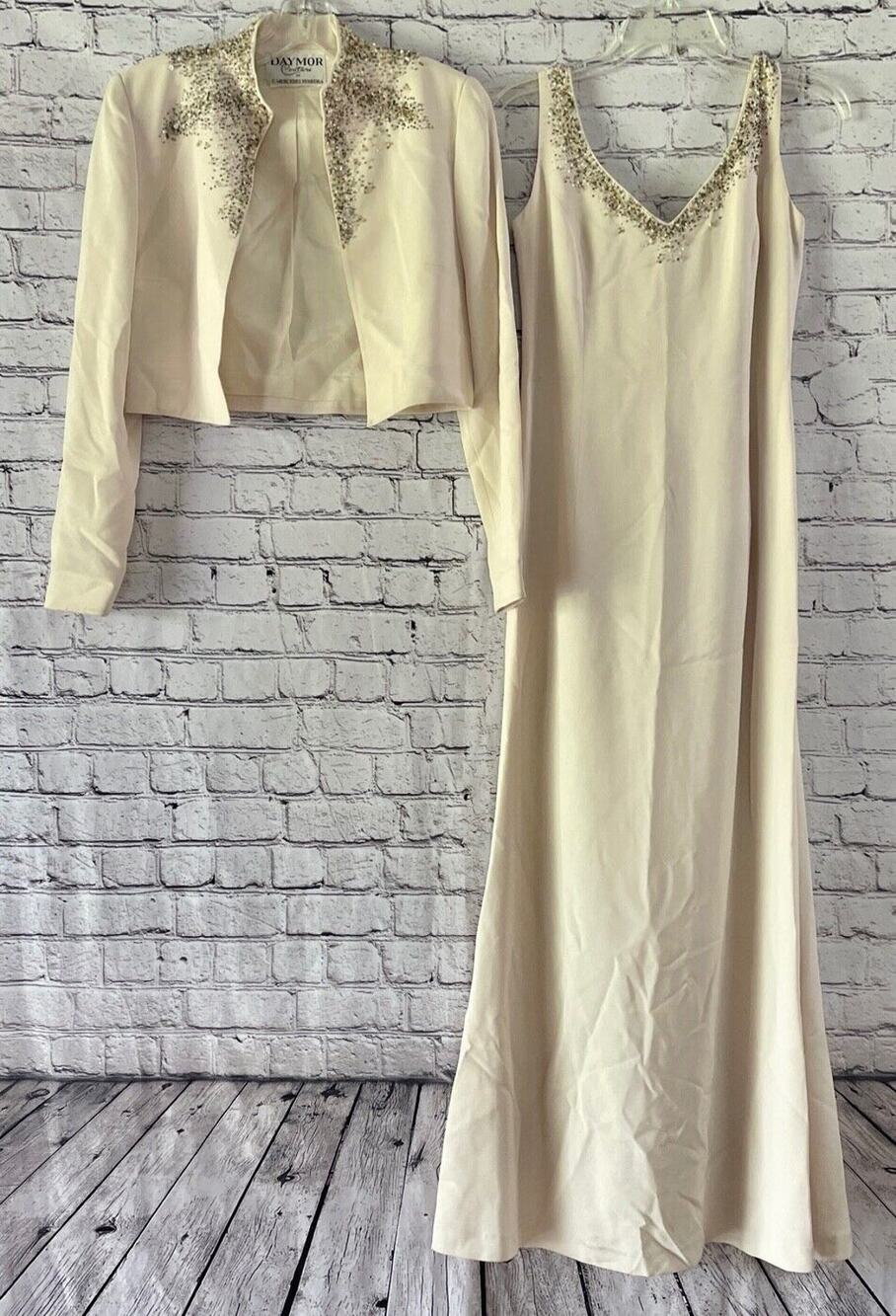 Daymor Couture by C. Mercedes Ferreira Evening Mother of the Bride Dress Size 4